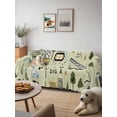 thumbnail image 6 of Cartoon Tractor Couch Cover for Dogs, Cute Green Digger Shovel Truck Rustic Washable Sofa Covers Slipcover for Pets Dogs Futon Cover, Couch Recliner Covers, Oversized Chair Slipcover 71"x91", 6 of 9