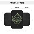 thumbnail image 5 of Chririnla Car Armrest Box Pad for Car Interior, Soft Comfort Car Center Console Cover for Most Vehicles Arm Rest Covers, Mountain Compass Pattern, 5 of 5