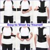 thumbnail image 4 of Back Brace Posture Corrector For Women and Men – Back Support Braces With Posture Corrector For Back Pain Relief – Adjustable Back Brace for Upper and Lower Back Pain ( Large ), 4 of 7