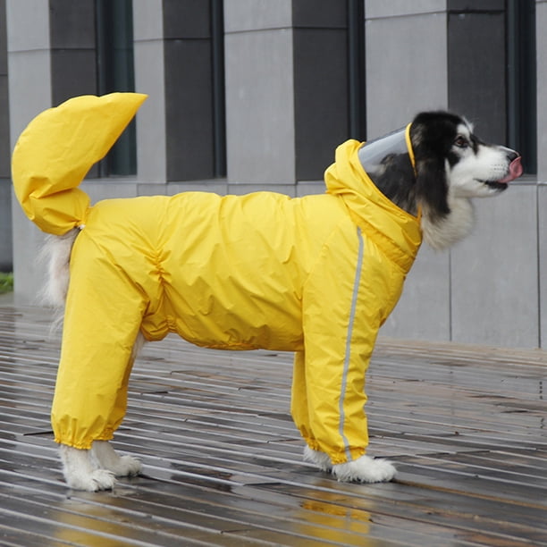 Chubasquero Para Perros Cosibell Impermeable Con Capucha Para Razas