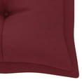 thumbnail image 6 of Veryke 70.9" Garden Bench Cushion with Ties for Indoor Outdoor Furniture, Wine Red, 6 of 6
