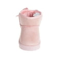 thumbnail image 2 of bebe Toddler Girl's Lightweight Winter Boot with Slanted Top Line and Bow, Blush, Size 5, 2 of 8