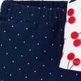 thumbnail image 2 of Playera y Short Child of Mine Blanco 3T Estampado cerezas, 2 of 4