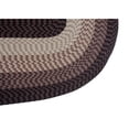 thumbnail image 4 of Better Trends 7-Piece Braided Rug Set, 100% Polypropylene Indoor Area Rugs, Durable & Reversible – Alpine Collection, Burgundy Stripe, 4 of 10