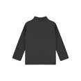 thumbnail image 4 of vastwit Kids Girls Long Sleeve Base Layer Thermal Tops Winter Baselayer Plain T-Shirt Workout Dance Black 130, 4 of 5