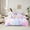 Purple Blue Pink, variant on Homewish Cute Animal Unicorn Twin Bedding Sets 7-Piece for Kids Child Girls,Dreamy Princess Bedding Comforter Set Microfiber,Cartoon Rainbow Breathable Sheet Sets,Breathable Home Decor,Reversible