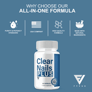 Clear Nail Plus Nail & Skin Support, ClearNail Advanced (60 Capsules)