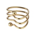 thumbnail image 5 of Stainless Steel Cock Ring, Heart Shape Penis Ring Sex Toy for Men, Gold, 5 of 6