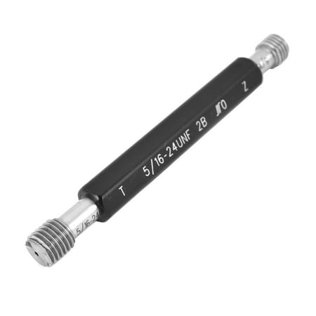 Pipe Thread Gage - 5/16-24UNF 2B Steel Pipe Thread Plug Gage Go/No Go Gauge Gaging Tool