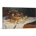 thumbnail image 1 of ARTCANVAS Apples and Grapes 1879 Canvas Art Print by Claude Monet - Size: 40" x 26" (1.50" Deep), 1 of 9