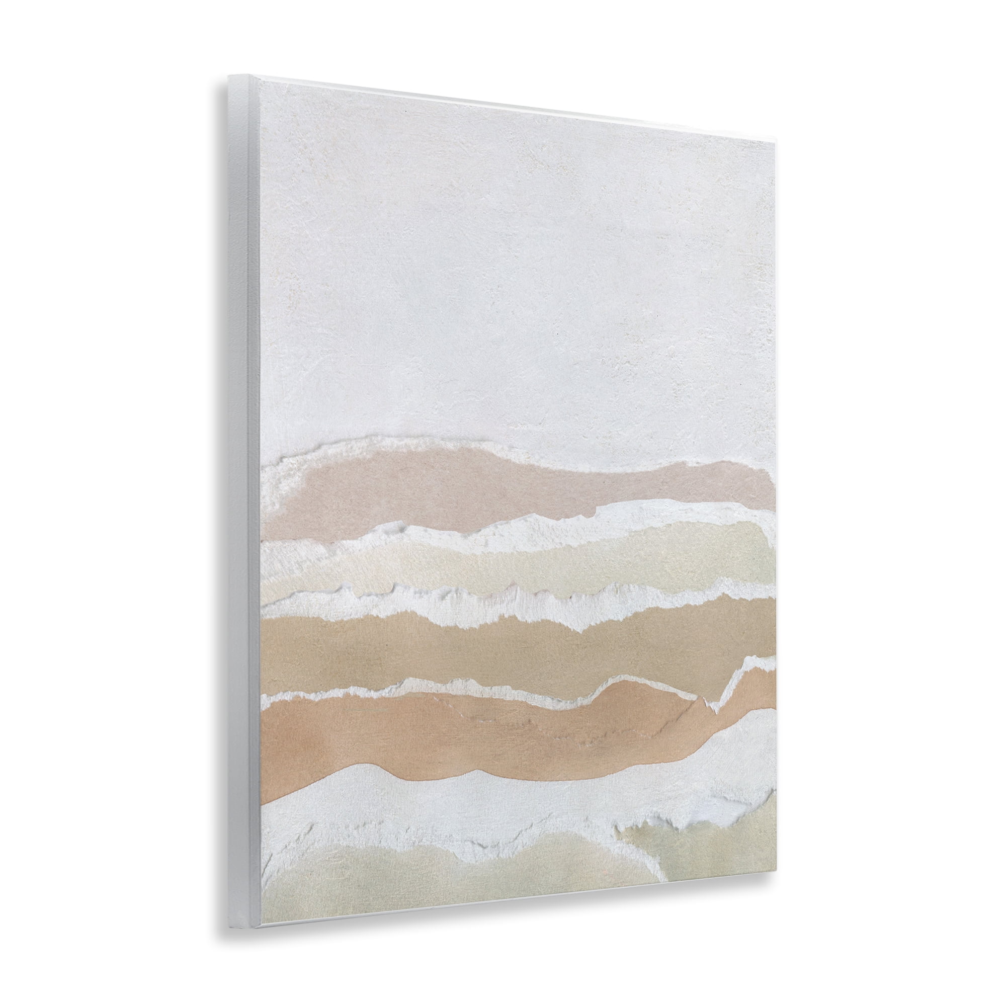 Stupell Industries Desert Dunes Abstraction Abstract Painting Unframed Art Print Wall Art, 11 x 14