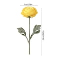 thumbnail image 3 of Artificial Ranunculus Flower Stems in 8 Colors, Realistic Fake Peony Bouquet for Home, Wedding, Party Table Centerpiece, Vase Decor, 3 of 6