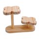 thumbnail image 2 of Mini soporte para plantas, elevadores de exhibición de madera, soporte multiusos para exhibición de joyas y plantas. 2 capas, 2 of 8