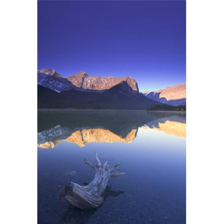 Posterazzi DPI1770356 Reflections in Water Upper Kananaskis Lake Kananaskis Country Alberta Canada Poster Print by Carson Ganci, 11 x (Best Over The Counter Uppers)