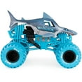 thumbnail image 5 of Monster Jam, Official Megalodon Monster Truck, Collector Die-Cast Vehicle, 1:24 Scale, 5 of 8