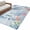 SteelBlue, variant on 2.7'x5' Area Rugs, Blue Coastal Turtle Indoor Outdoor Area Rug for Living Room Bedroom, Beach Nautical Ocean Coral Seahorse Washable Bathroom Rugs Kitchen Floor Carpet Mats Home Decor Aesthetic