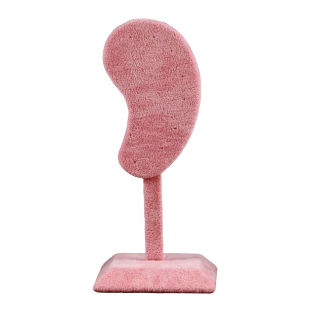 Soporte de exhibición de terciopelo Billuyoard para Pendientes color rosa