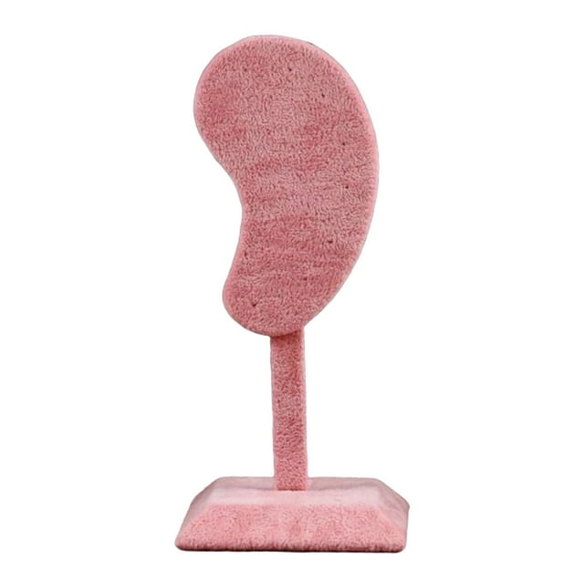 Soporte de exhibición de terciopelo Billuyoard para Pendientes color rosa