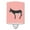 Pink Check, variant on American Mammoth Jack Donkey Pink Check Ceramic Night Light