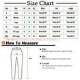 thumbnail image 3 of Runfenguu Pants Pants For Men Men Solid Fashion Casual Printing With Pockets Elastic Waist Long Pants Sweatpants Trousers Motorcycle Pants, 3 of 6