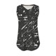 thumbnail image 5 of mfyjkho Camisetas Sin Mangas Para Mujer, Blusa Informal Holgada Con Cuello En V Y Estampado Para Mujer Tops Elegantes Para Mujer L, 5 of 6