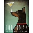 thumbnail image 2 of Doberman Martini Poster Print by Ryan Fowler, 2 of 2