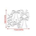 thumbnail image 2 of Die Cuts for Card Making, Ouginx Variety Bow Ties Metal Cutting Dies DIY Die Cutters Die Stencils for Scrapbooking, Embossing & More, 2 of 6