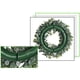 thumbnail image 5 of Corona Decorativa De Bienvenida, Imitación Madera, Corona Verde Para Puerta, Colgante, Hogar, 5 of 5