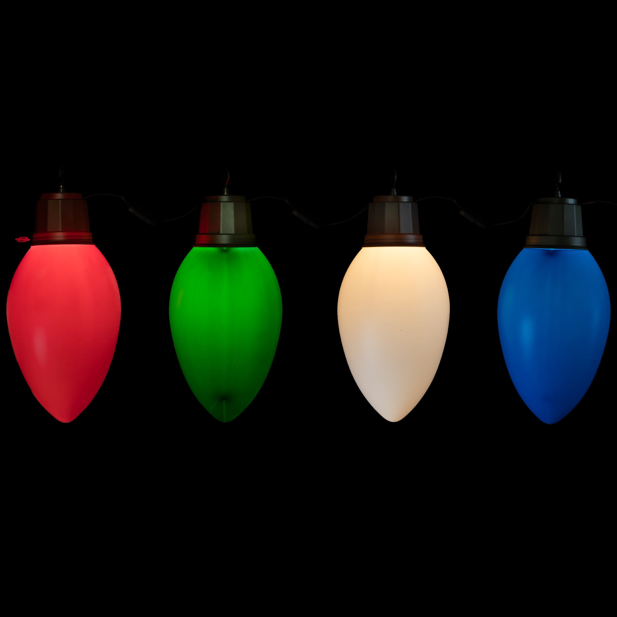 Northlight Lighted Blow Mold C7 Bulbs Christmas Decorations - 20" - Set of 4