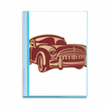 thumbnail image 1 of Protège-feuilles Motif Voitures Classiques Rouge Profond, 1 of 3
