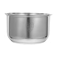 thumbnail image 3 of Rice Cooker Liner Rice Cooker Inner Pot Universal Stainless Steel Rice Cooker Inner Pot Replacement Electric Cooker Inner Pot for Boiling and Porridge, 3 of 4