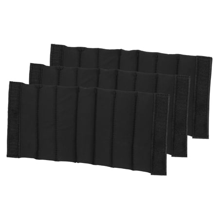 Uxcell Camera Bag Divider 3Pcs 8.66 x4.72 x0.31 Shockproof Camera Bag Inserts Separator Pad Protective Lens for Nikon Camera DSLR Protect Bag Organizer Universal Divider Cushion Black