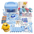 thumbnail image 1 of Kit de Juguetes de Doctor para Niños 70 Piezas Belug Azul, 1 of 5