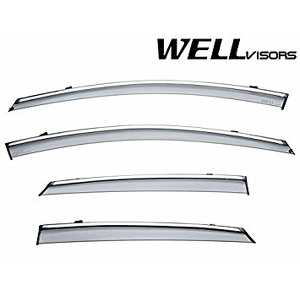 WellVisors Side Window Wind Deflector Visors Cadillac XTS Sedan 13up