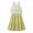 Q280 White, variant on Angala 2 Piece Outfits For Girls Crew Neck Sleeveless Floral Lace Embroidered Tank Top With Seasonal Outdoor Style Dress Set Girls Fall Season Wear Clothes