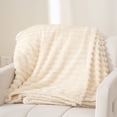 thumbnail image 7 of ACDANC Double Layer Throw Blanket for Couch,Soft Fluffy Fleece Blankets Cute Warm Cozy Blanket Birthday Gifts for Women Girls Mom,Home Room Sofa Bed Decor,27.55×39.37",White, 7 of 7
