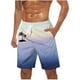 thumbnail image 1 of Pantalones Cortos Casuales para Hombre Imprimir con Bolsillos Pantalones de Playa de Cintura Elástica, Pantalones Cortos de Cintura Elástica para Hombre, 1 of 1