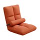 thumbnail image 4 of Silla de suelo con respaldo, plegable, transpirable, para dormitorio, sala de juegos o apartamento. Naranja, 4 of 9