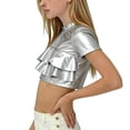 thumbnail image 2 of Disfraces de Niños Niños Primavera Y Verano Festival de Color Sólido Carnaval Fiesta Performance Cuello Redondo Camiseta Top para Niños Disfraz de Niño Pequeño, 2 of 5