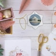 thumbnail image 6 of 3drose, Washington, D.c., Jefferson Memorial, Tidal Basin - Us09 Bbr0019 - Brent Bergherm, 3 inch Snowflake Porcelain Ornament, 6 of 7