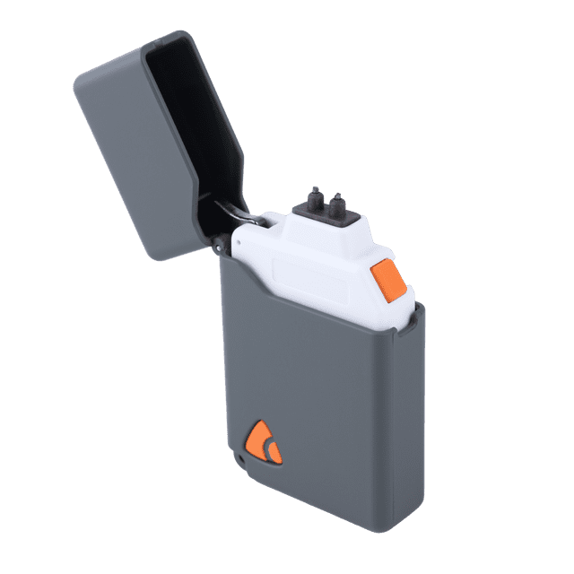 Coghlan's Plasma Lighter with Rechargeable USB-C Lithium Battery and LED Light, Grey
