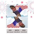 thumbnail image 6 of Eagles Mailbox Cover Standard Size 18x21 Inch American Flag Magnetic Mailbox Covers Waterproof Labor Day Mail Box Covers Post Wraps Letter Box Cover for Home Garden Yard Decor, 6 of 6