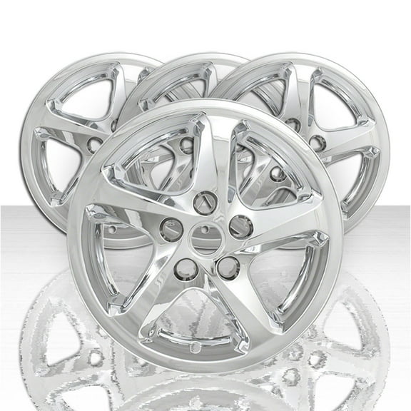 Set of 4 16' 5 Spoke Wheel Skins for 2016-2020 Chevy Malibu - Chrome
