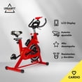 thumbnail image 4 of Bicicleta Estatica UrbanFit Pro Spinning Cardio Indoor Fitness Ejercicio rojo Unitalla, 4 of 10