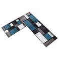 thumbnail image 1 of Qxpztk Kitchen Mat(2 PCS)Cushioned Anti-Fatigue Kitchen Rug,Waterproof Non-Slip Kitchen Mats Rug for Kitchen,Floor Home, Office, Sink, Laundry(geometric figure), 1 of 8