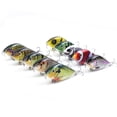 thumbnail image 4 of Carnada Señuelo de pesca de 2.8 in / 0.5oz, cebo duro biónico con anzuelo triple, señuelos de pesca de sonajero de crankbait de hundimiento artificial realistas para Bass Pike, señuelos de agua dulce Abanopi Carnada, 4 of 7