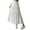 M416 White, variant on Tfken Summer Women Skirts Elastic Waist Solid Color Long Skirts Casual Trendy Daily Wear Female Comfortable Clothes Black