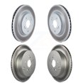 thumbnail image 1 of Genius Front Rear Coated Disc Brake Rotors Kit for Car 2009-2013 Suzuki Grand Vitara KG-101042, 1 of 9