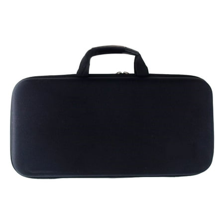 Fishing Gear Case with Portable Handle Waterproof Zipper EVA Hard Shell Fishing Rod Reel Lure Equipment Accessories Organizer Box Storage Bag