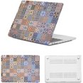 thumbnail image 1 of Étui Durable pour MacBook Pro 16 Pouces 2020 2019 A2141 Touch Bar/Touch ID, Étui Rigide en Plastique Anti-Fissure, Housse de Protection pour Ordinateur Portable pour MacBook Pro 16 Pouces, Bohème, 1 of 7